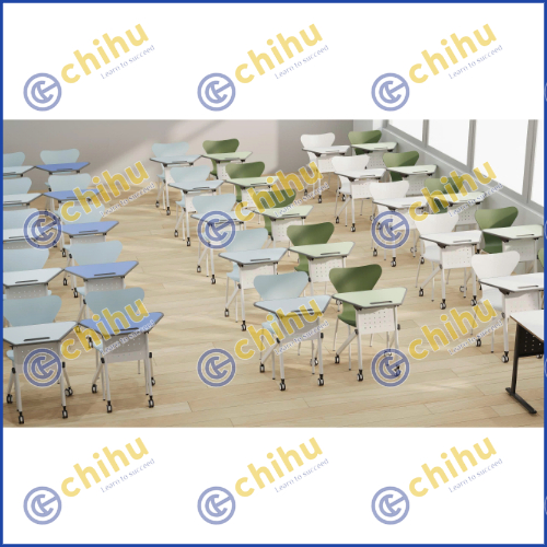 Bàn thang lục giác đơn viền nhựa
